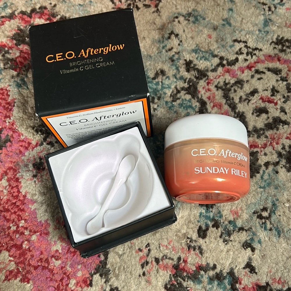 Sunday Riley ceo afterglow gel moisturizer